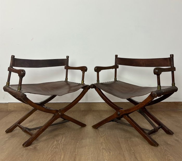 Folding chair pair for sale  