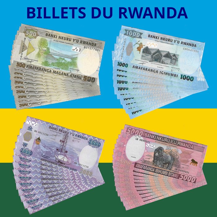 Rwanda and burundi. usato  