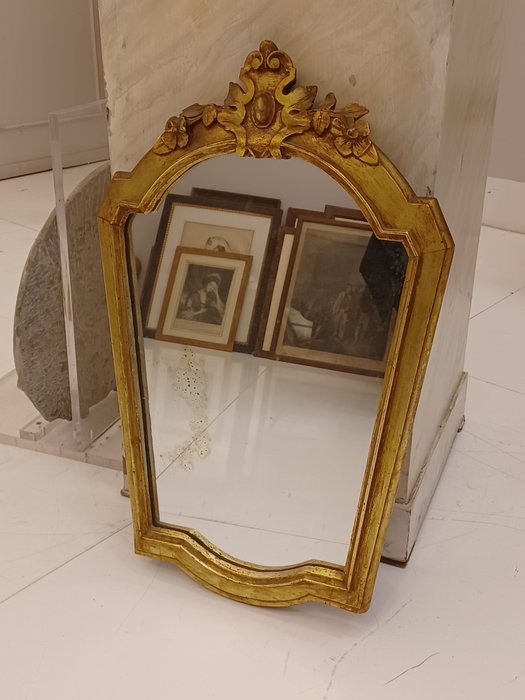 Wall mirror golden for sale  