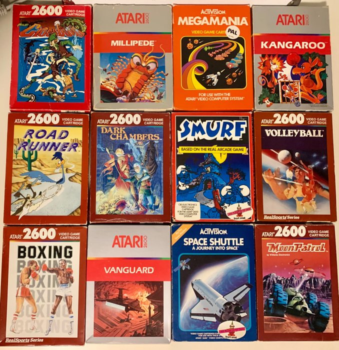 Atari 2600 boxed usato  
