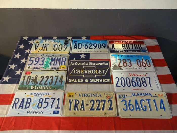 Number plate usa for sale  