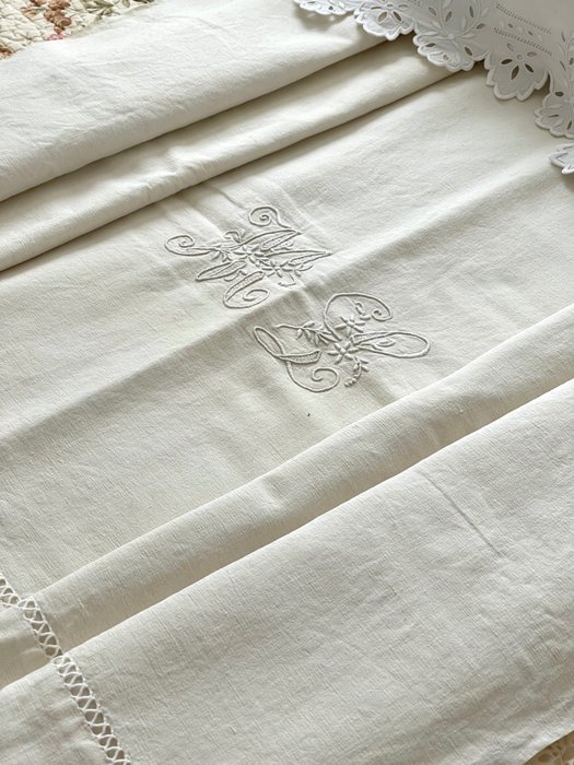 French household linen. for sale  