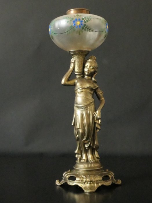 Kerosene lamp orientalist for sale  