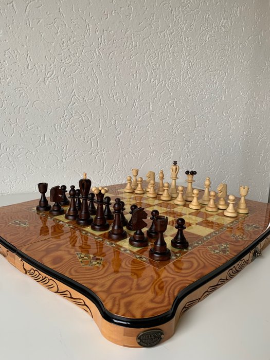 Chess set wood for sale  