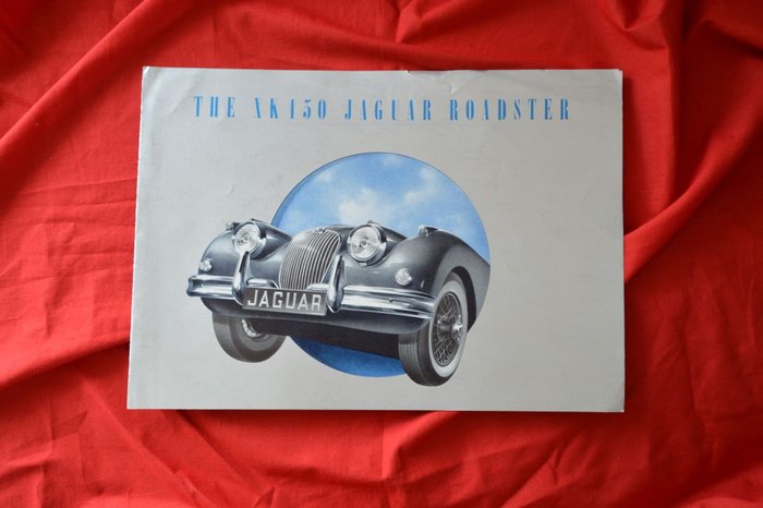 Brochure jaguar 1958 d'occasion  