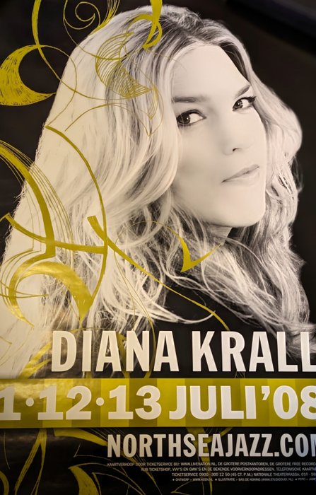 Diana krall poster for sale  