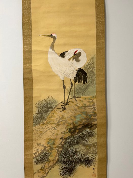 Pair cranes standing for sale  