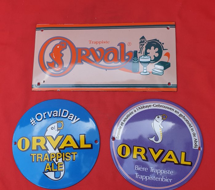 Enamel plate orval for sale  