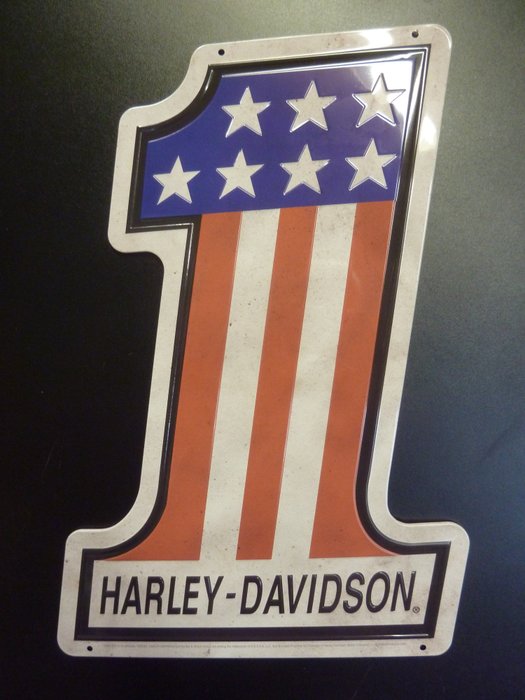 Harley davidson sign usato  
