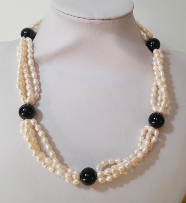 Collar único perla usato  