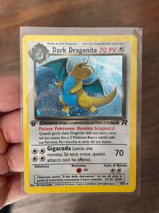 Pokémon card dark usato  