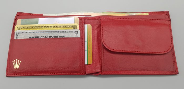 Rolex portafoglio rosso usato  
