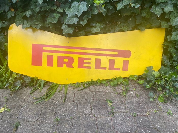 Pirelli enamel sign for sale  