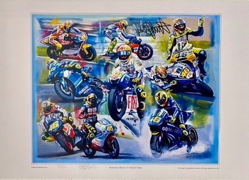Valentino rossi titles for sale  