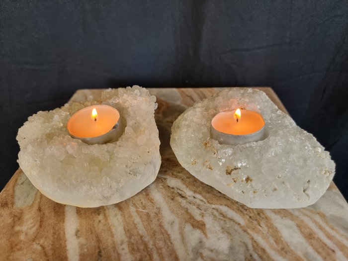 Tealight crystal clusters for sale  