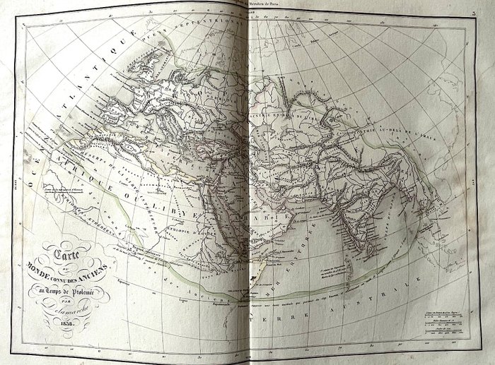Delamarche atlas géographie d'occasion  