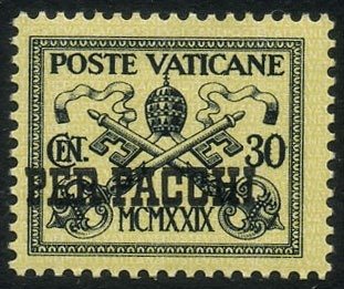 Vatican city 1931 usato  