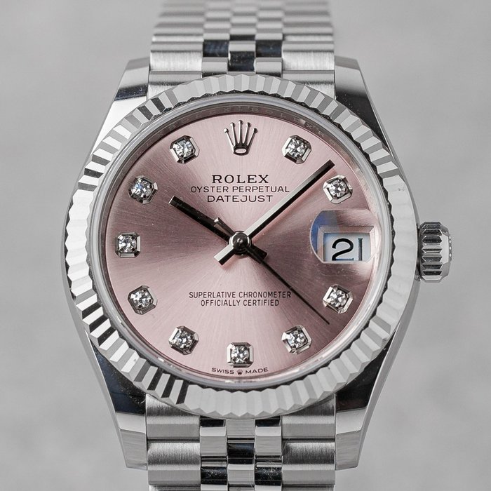 Rolex datejust pink for sale  