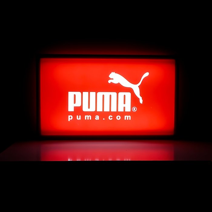 Puma illuminated advertising for sale  