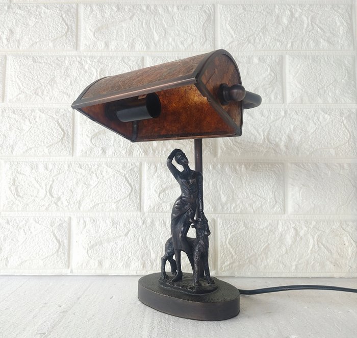 Banker table lamp for sale  