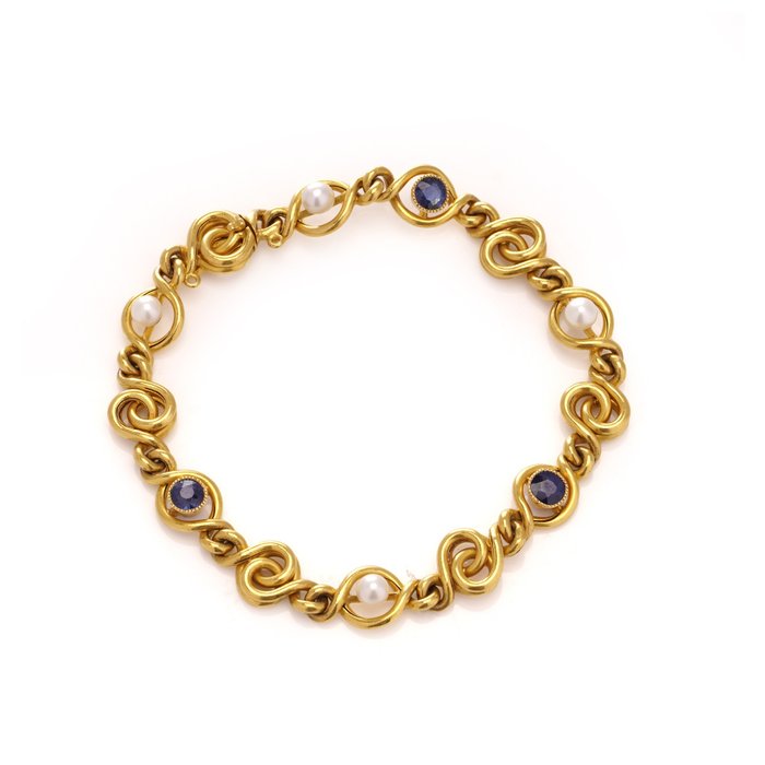 Bracelet yellow gold for sale  