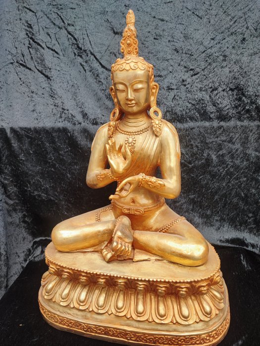 Real gilded buddha for sale  