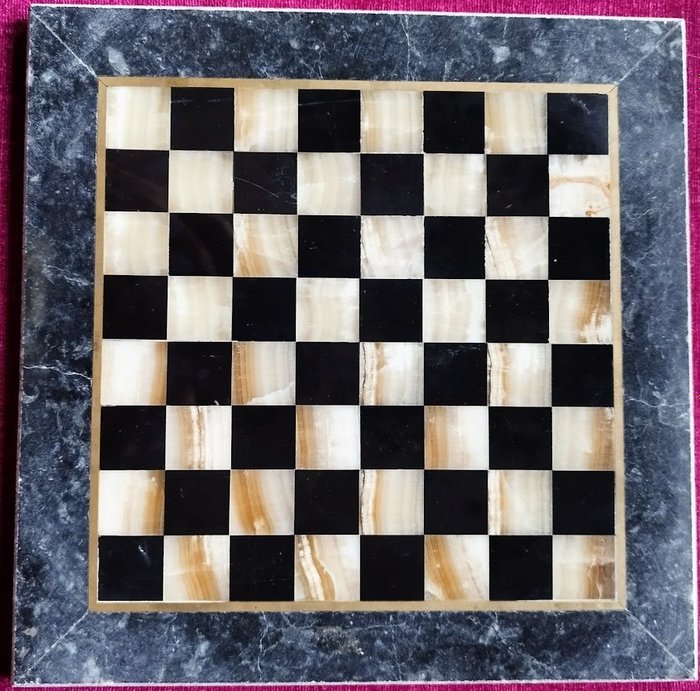 Chess set agate for sale  