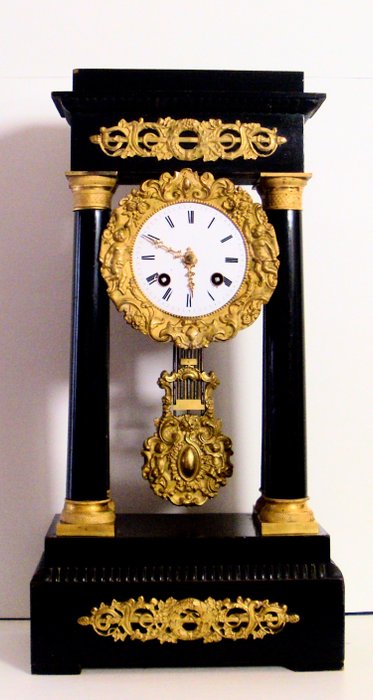 Portico clock french d'occasion  