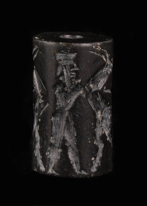 Mesopotamian black hardstone for sale  