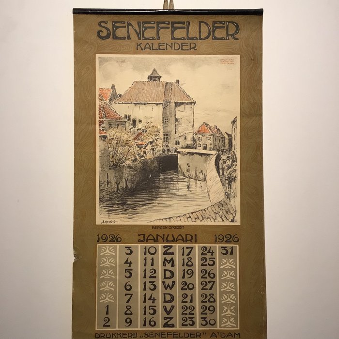Heskes senefelder calendar for sale  