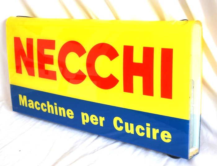Necchi lighted sign d'occasion  