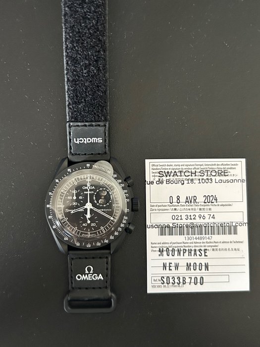 Swatch moonswatch. mission d'occasion  