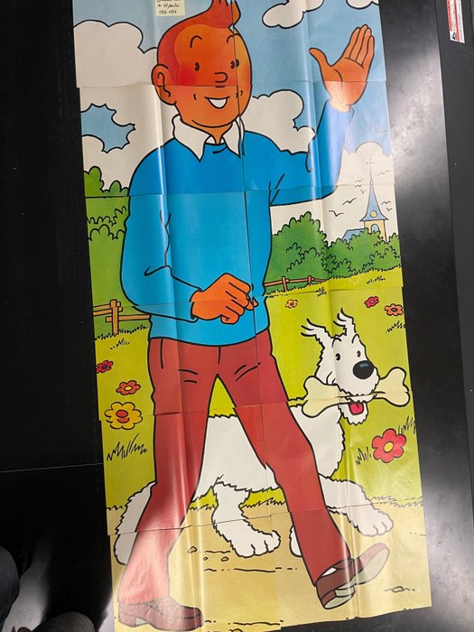 Tintin posters constituting for sale  