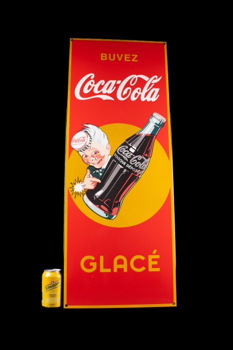 Coca cola enamel usato  