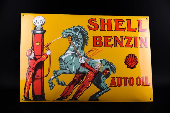 Sign shell rare for sale  