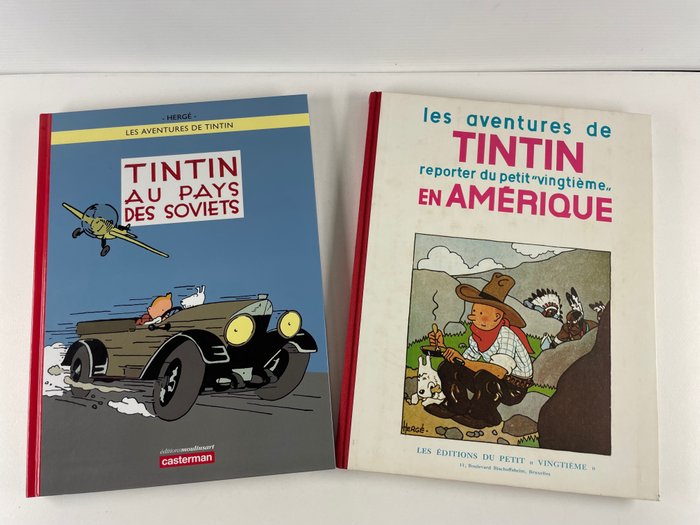 Tintin tintin amérique usato  