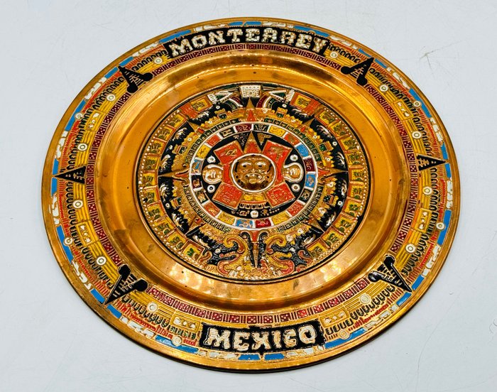 Decorative tray aztec for sale  