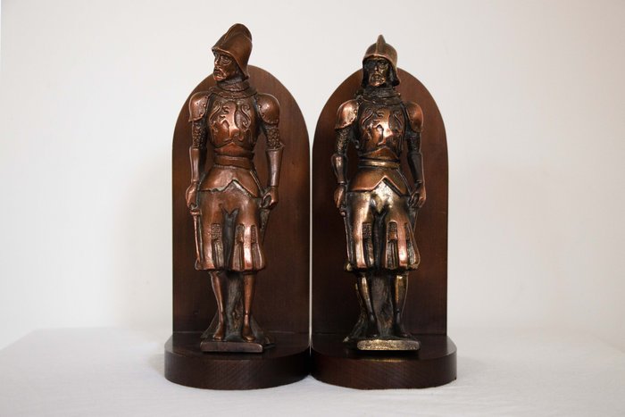 Bookends bronze resin for sale  