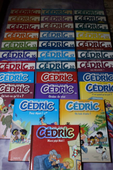 Cédric 30x albums for sale  