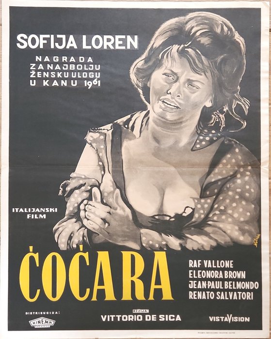 Poster ciociara two for sale  