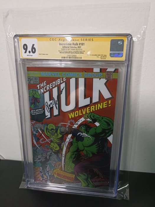 Incredible hulk 181 for sale  