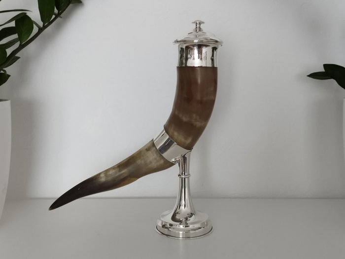 Drinking horn .830 for sale  