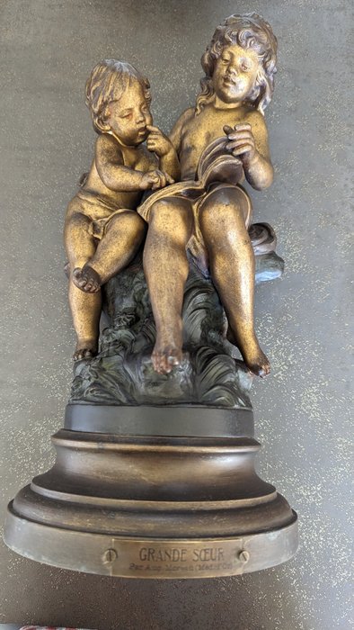 Auguste moreau sculpture d'occasion  