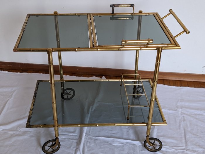 Serving trolley bamboo for sale  