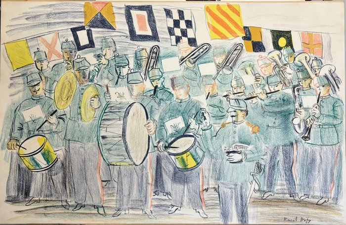 Raoul dufy marching for sale  