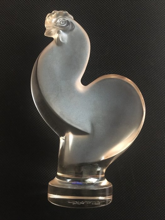 Lalique figure coq usato  