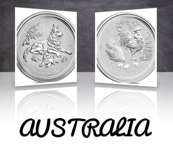 Australia. cent 2017 usato  