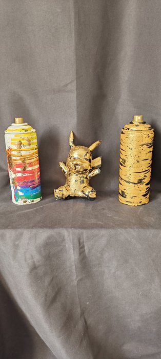 Ninjared pikachu gold usato  