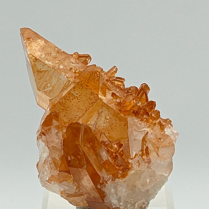 Orange hematoid quartz usato  