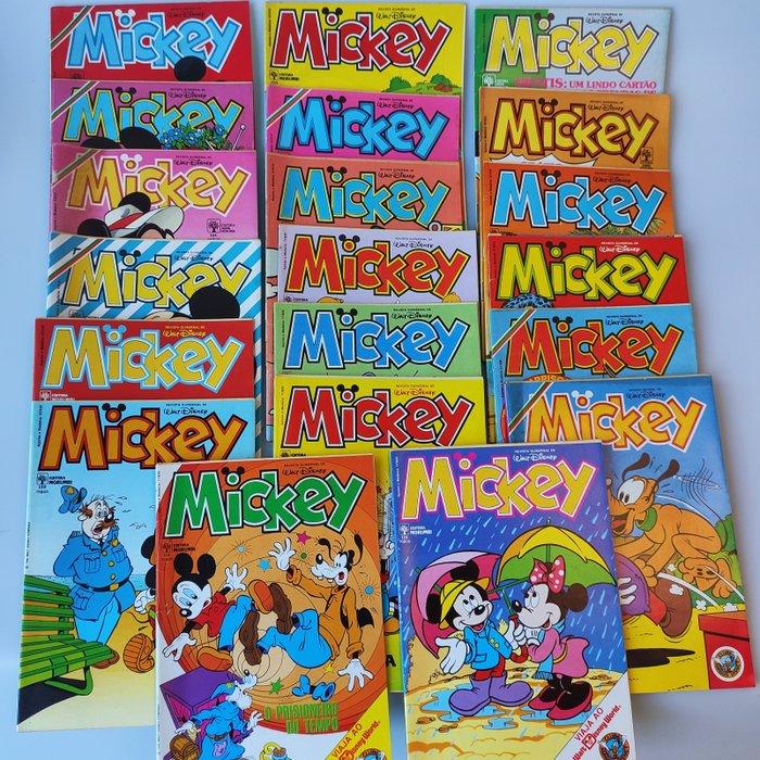 Mickey magazine portuguese usato  